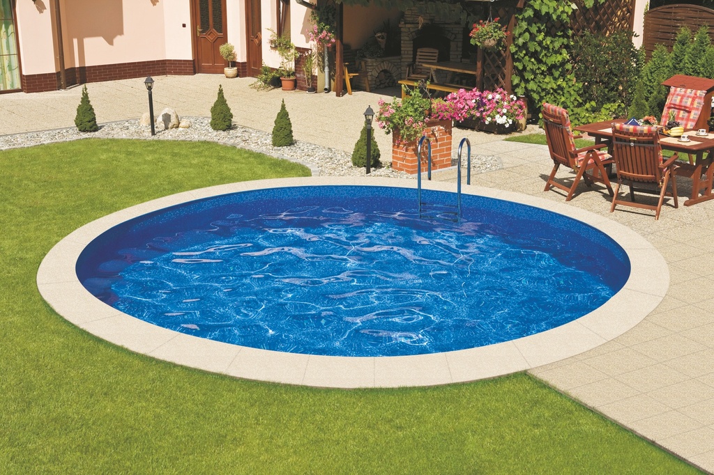 Ventileren limoen Kaal PoolPlaza | Inbouw zwembad stalen wanden | Ibiza 1 -2 m liner inbouw
