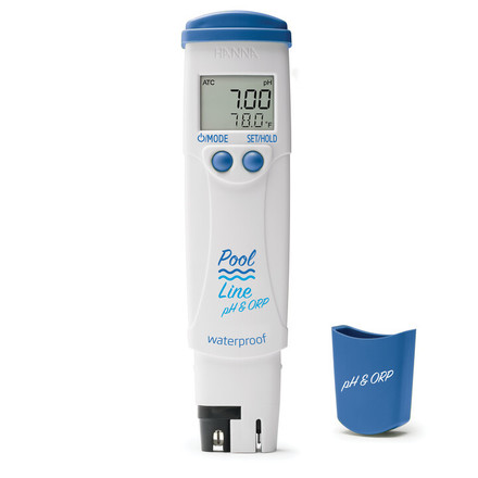 Hanna Pool Line Waterbestendige zakformaat pH, ORP en temperatuur tester - testkit